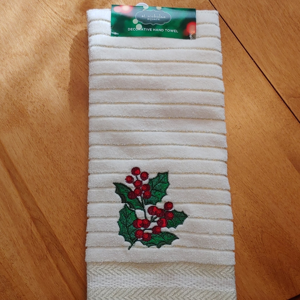 St. Nicholas decorative hand towel